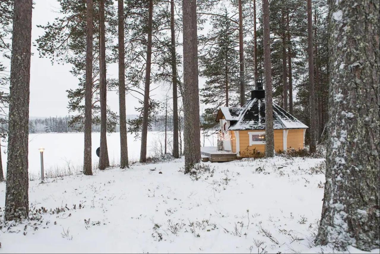 Luxurious Villa Kinos With Jacuzzi Rovaniemi Kültér fotó