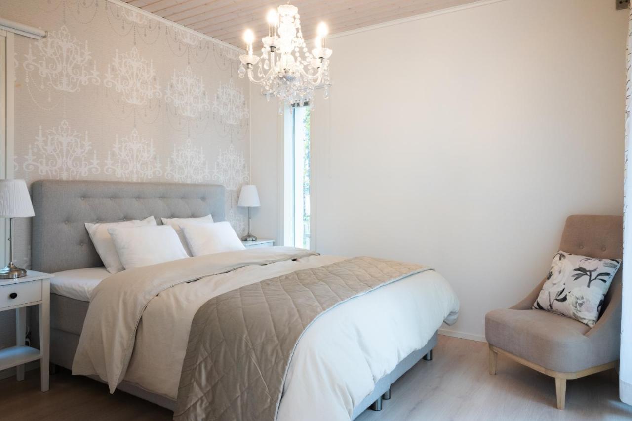 Luxurious Villa Kinos With Jacuzzi Rovaniemi Kültér fotó