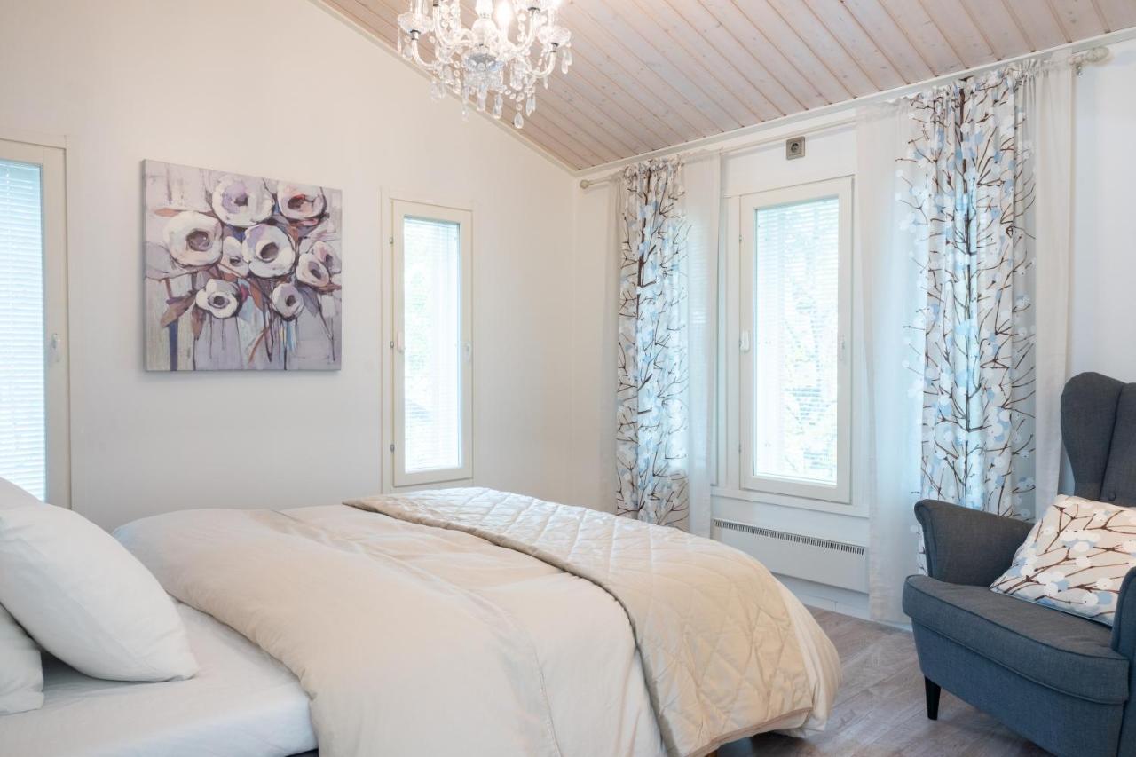 Luxurious Villa Kinos With Jacuzzi Rovaniemi Kültér fotó