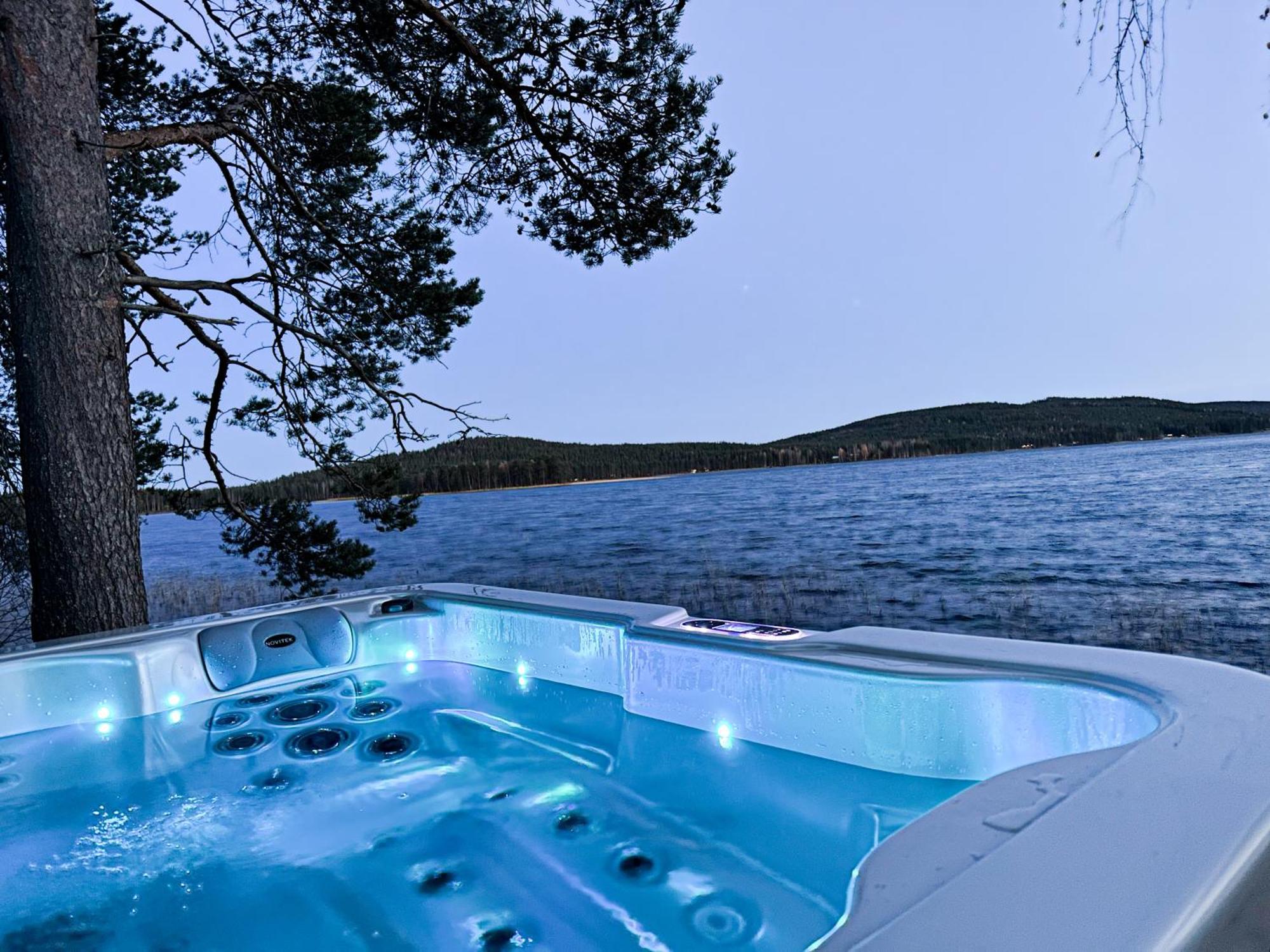 Luxurious Villa Kinos With Jacuzzi Rovaniemi Kültér fotó